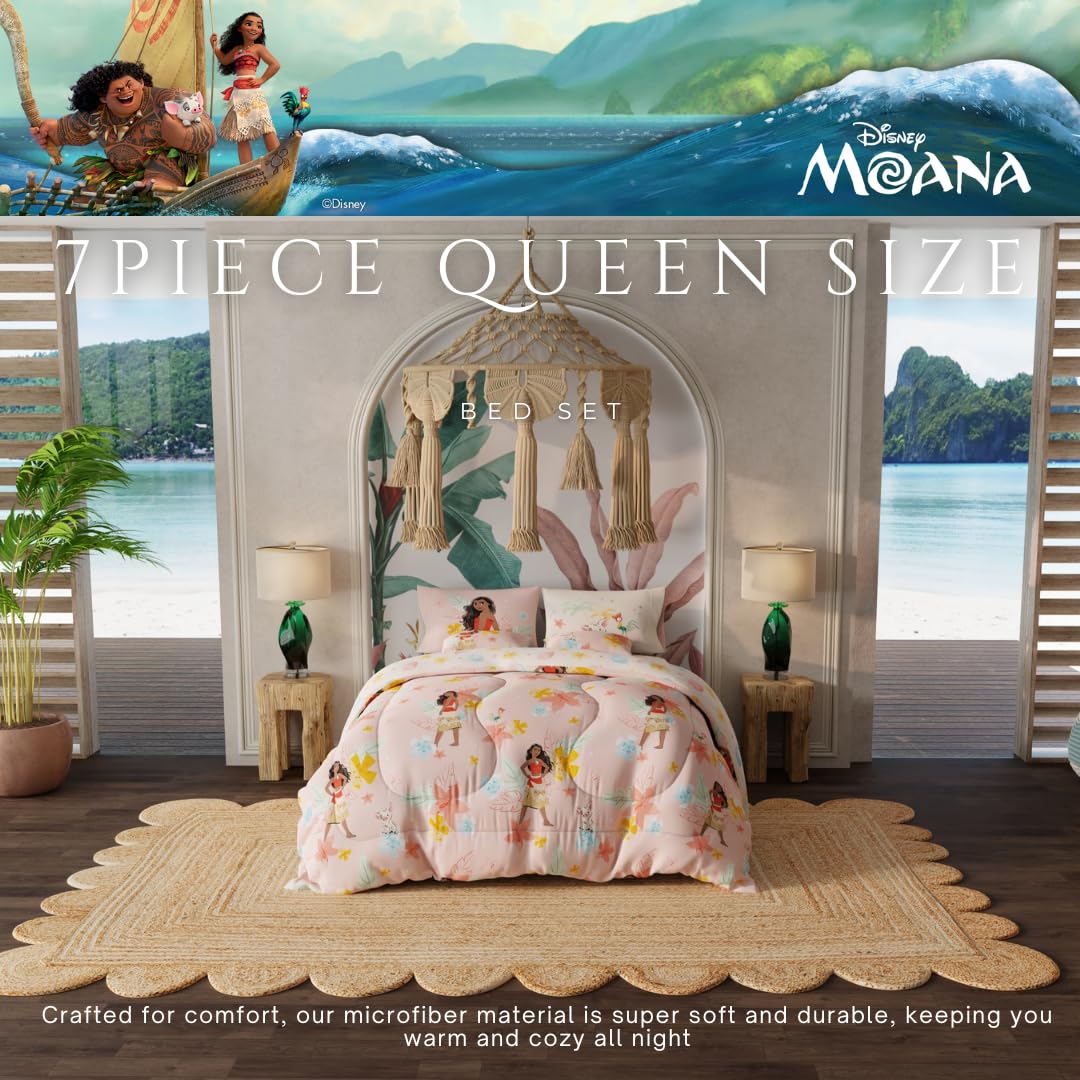 Amazon.com: Disney Princess Moana Kids Bedding Super Soft & Cozy